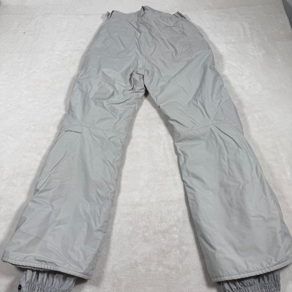Columbia Omni Tech Women Ski Snow Pant Gray Small Waterproof Breathable Insulate - Picture 4 of 7